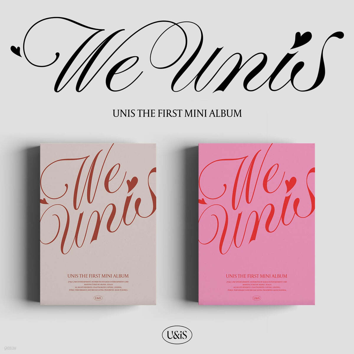 UNIS - 1st Mini Album WE UNIS (Random Ver.)