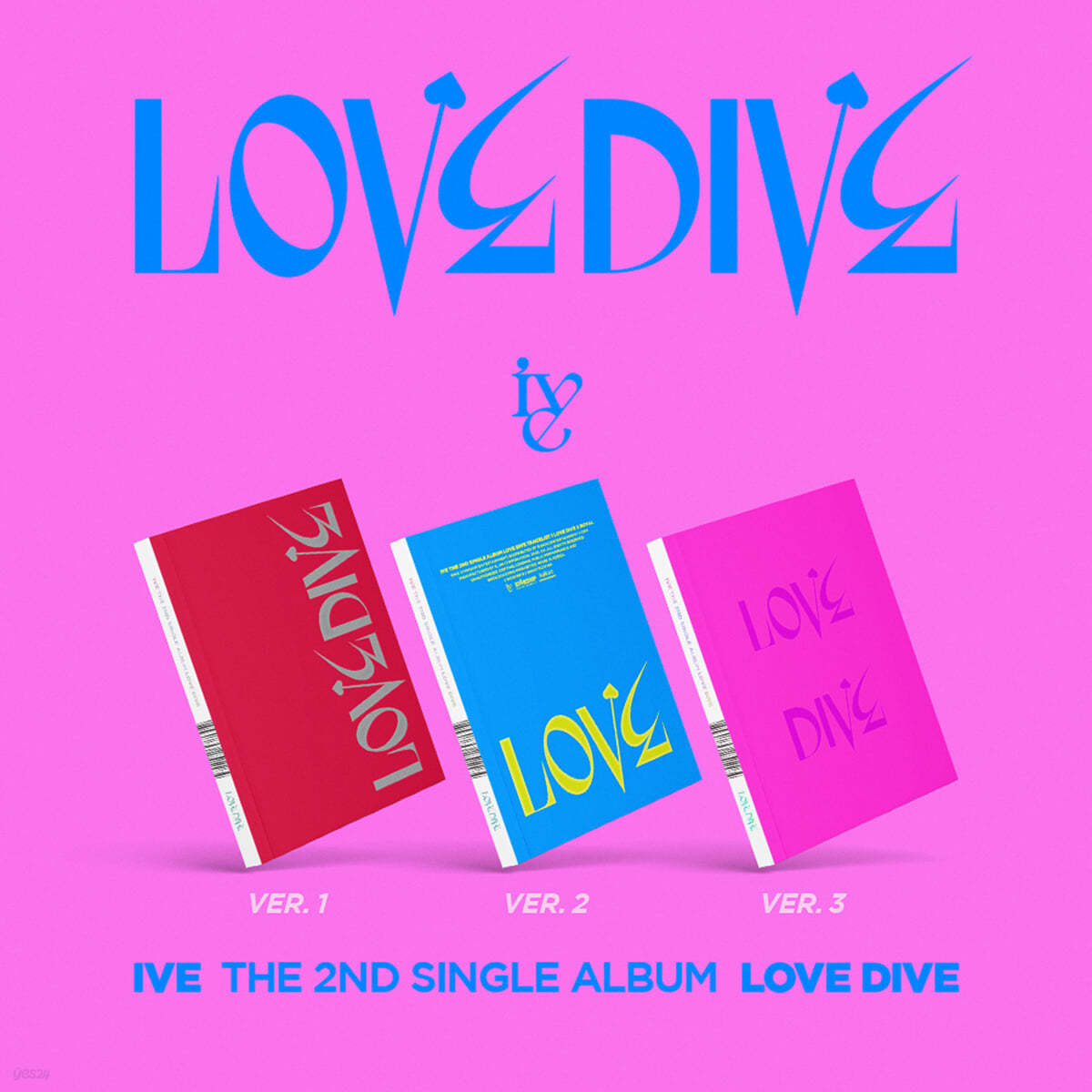 IVE - 2nd Single Album LOVE DIVE (Random Ver.) | DKshop