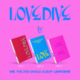 IVE - 2nd Single Album LOVE DIVE (Random Ver.)