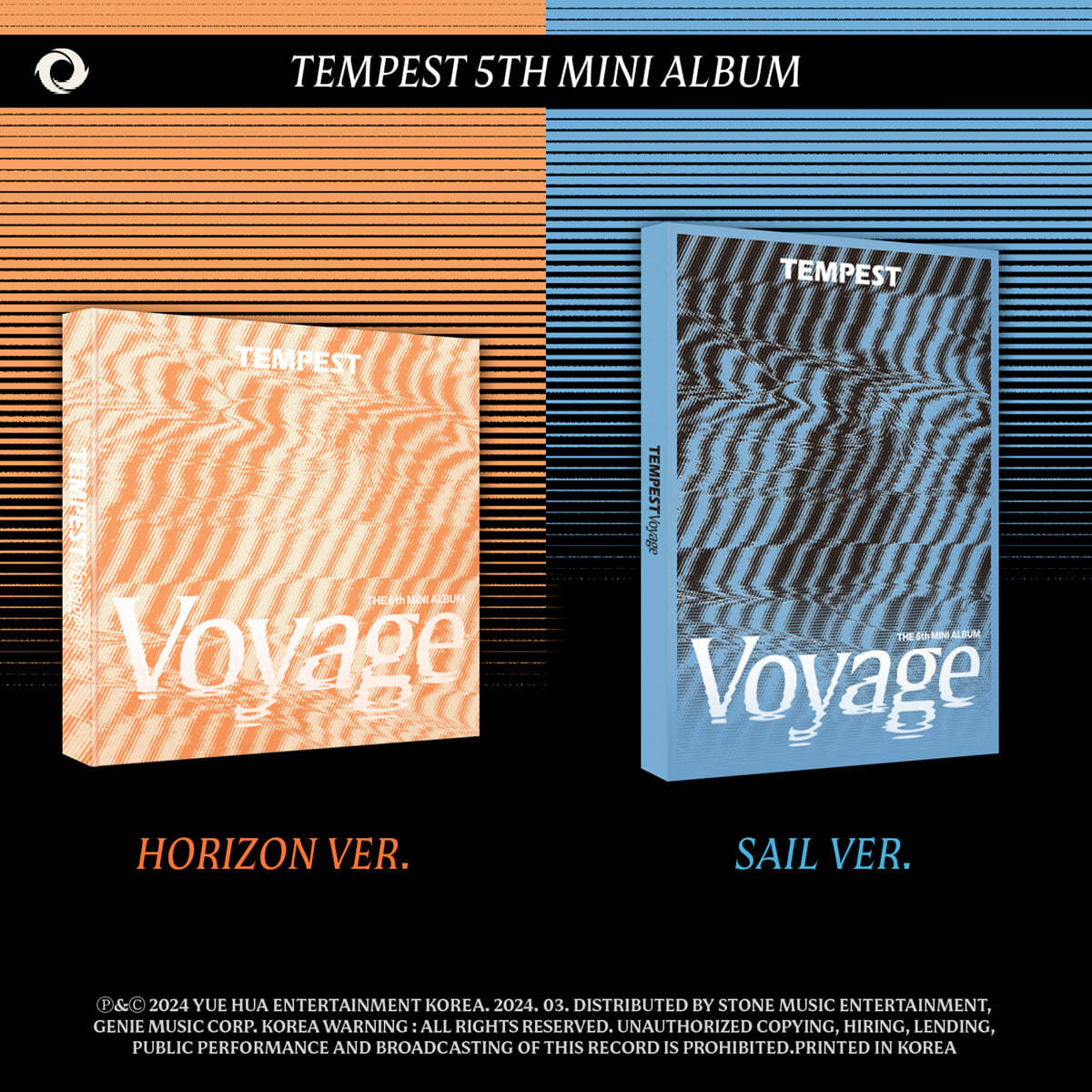 TEMPEST - THE 5th Mini Album TEMPEST Voyage (Random Ver.) | DKshop