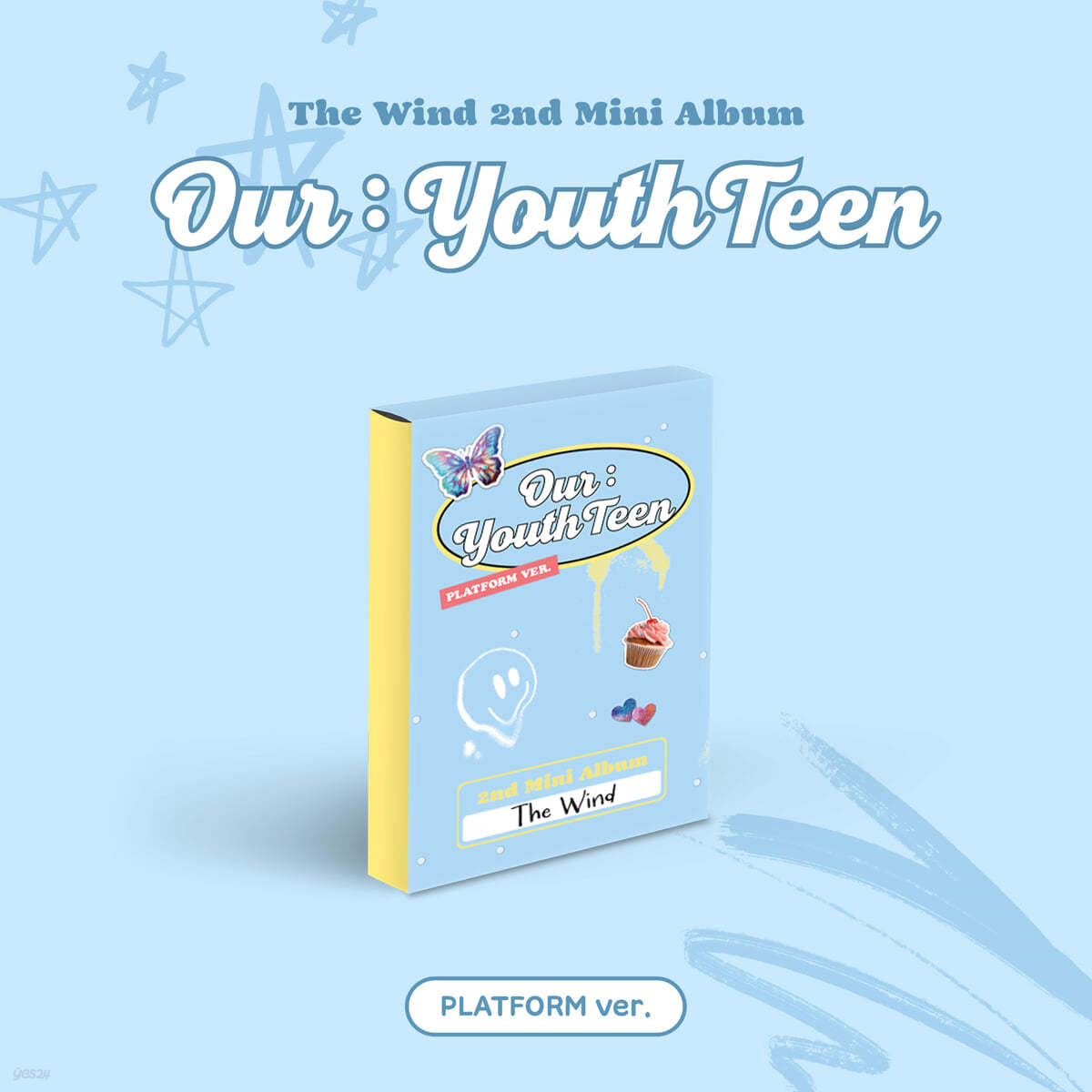 The Wind - 2nd Mini Album Our : YouthTeen (Platform ver.)