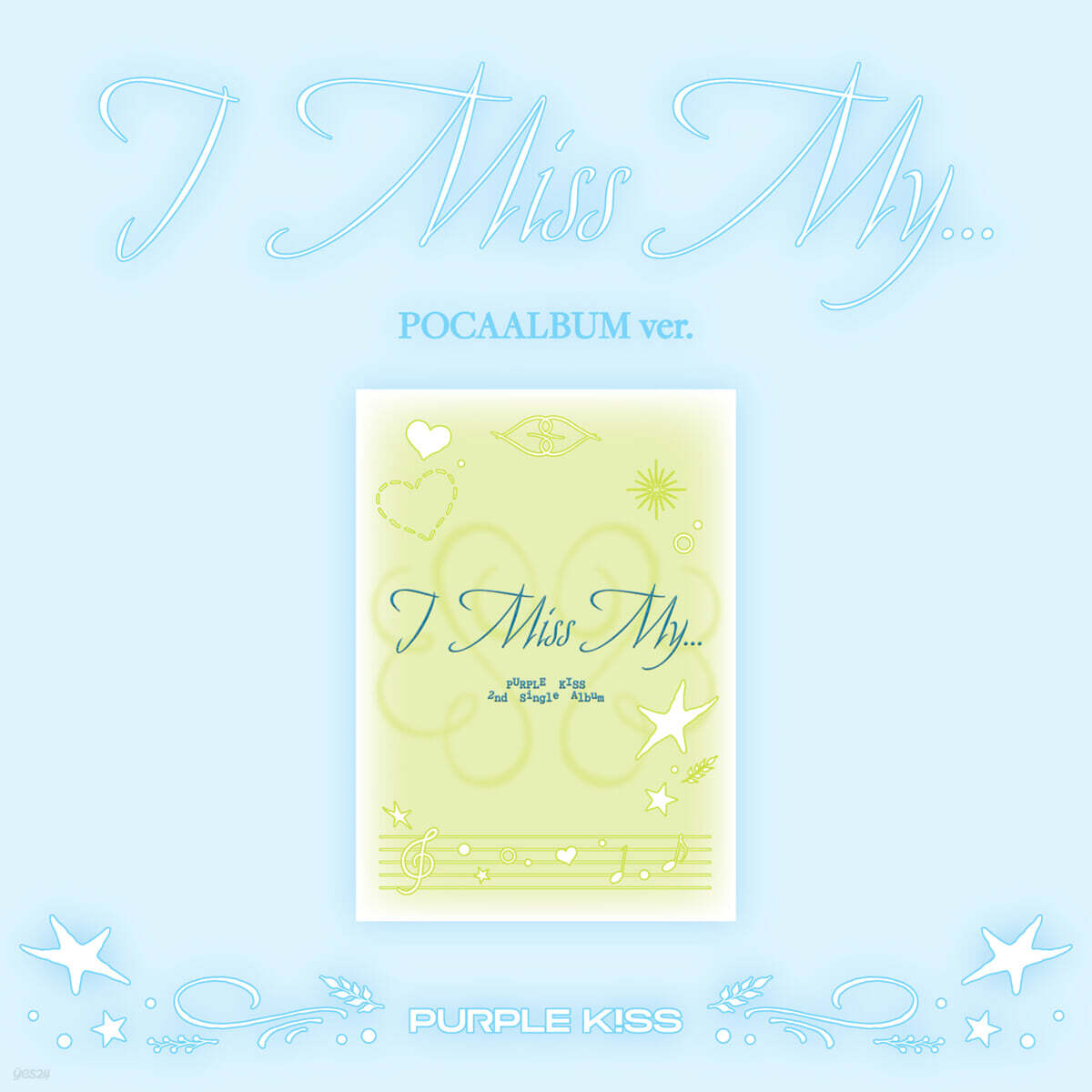 [PRE-ORDER] PURPLE KISS - 2nd Single Album I Miss My... (POCA Ver.) PURPLE KISS  DKshop