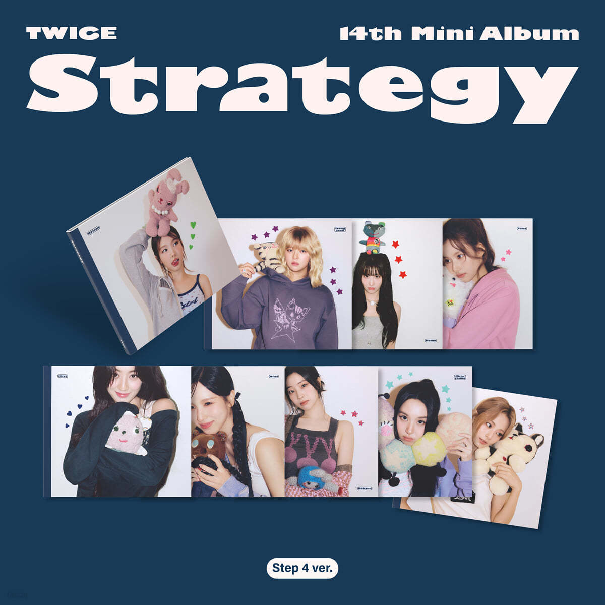 [PRE-ORDER] TWICE - 14th Mini Album STRATEGY (Step4 Ver.) (Digipack Ver.) (Random Ver.)