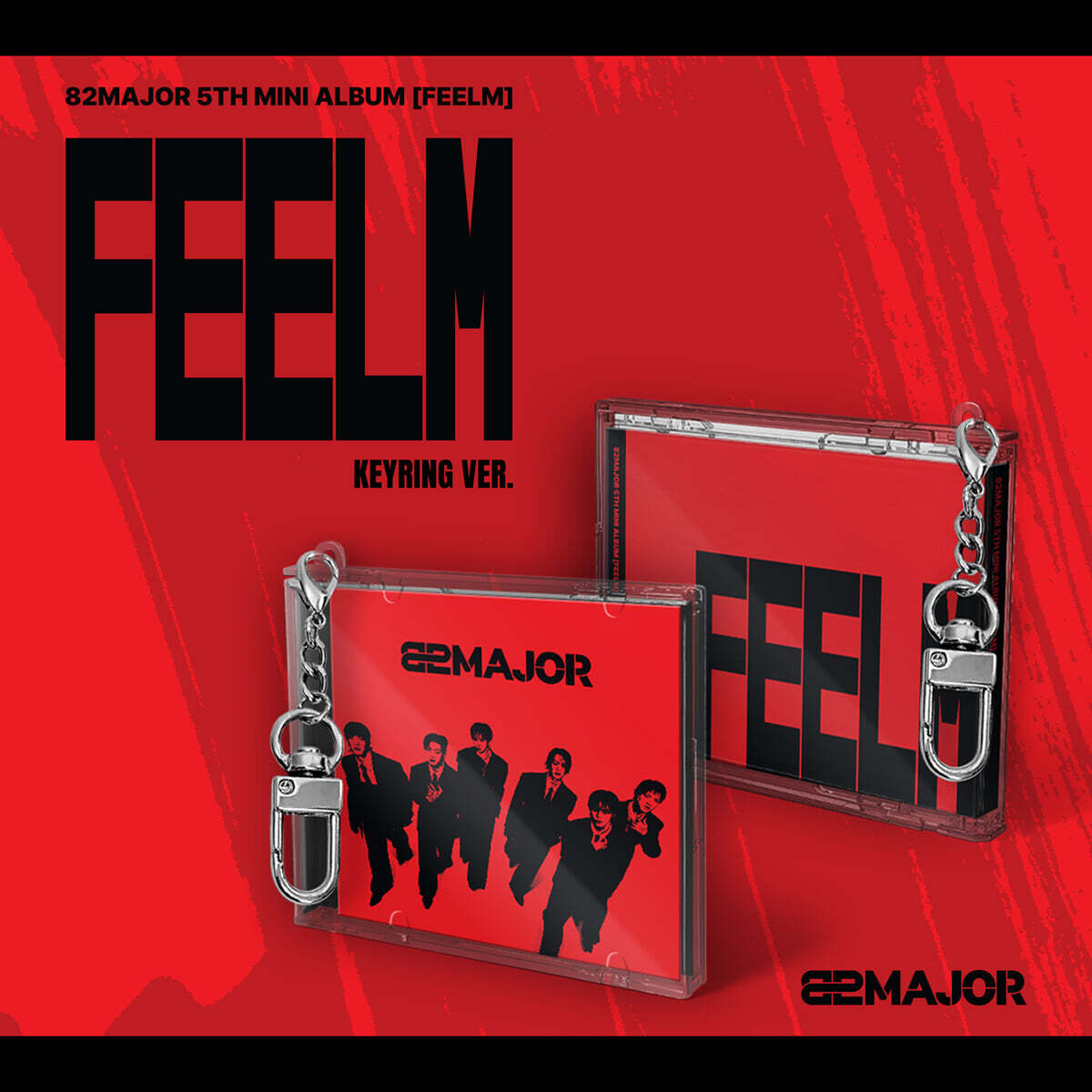 [PRE-ORDER] 82MAJOR - 5th Mini Album FEELM (KEYRING Ver.) 82MAJOR  DKshop
