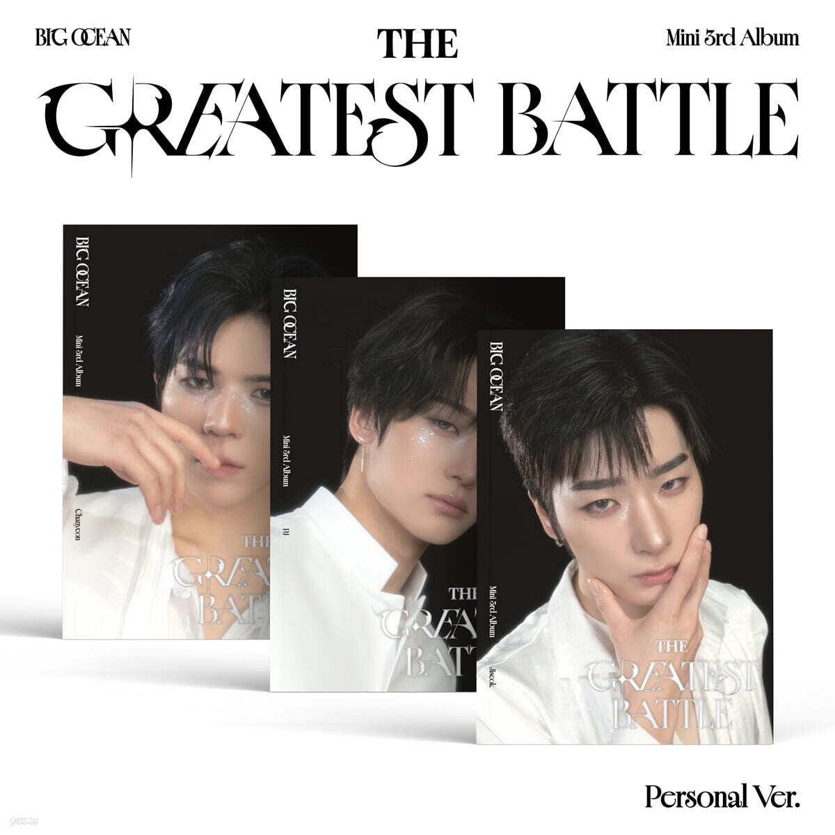 Big Ocean - 3rd Mini Album THE GREATEST BATTLE (Personal Ver.) (Random Ver.) Big Ocean  DKshop
