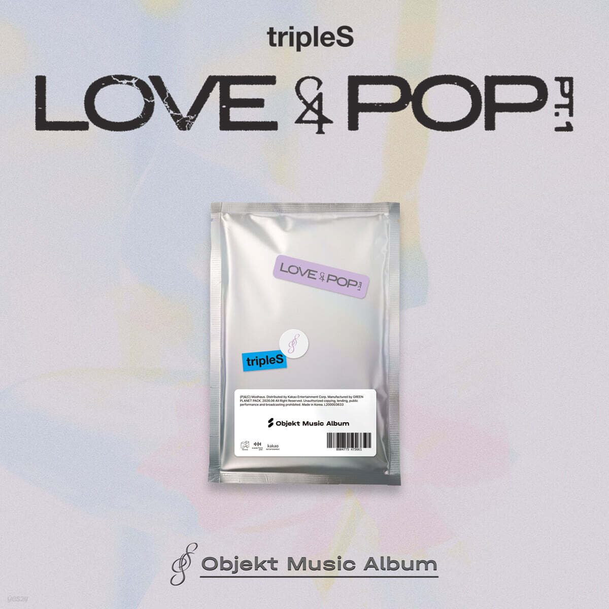 [PRE-ORDER] tripleS - LOVE&POP pt.1 (Objekt Music Album Ver.) tripleS  DKshop