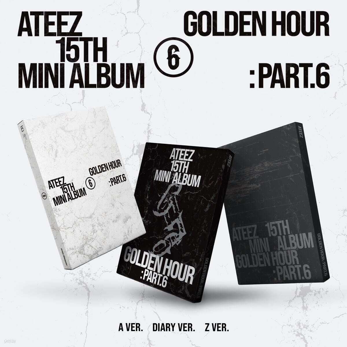 [PRE-ORDER] ATEEZ - 15th Mini Album GOLDEN HOUR : Part.6 ATEEZ  DKshop