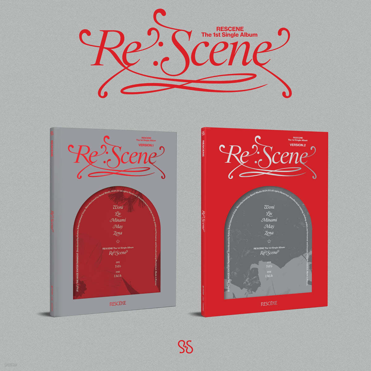 RESCENE - 1st Single Album Re:Scene (Random Ver.) RESCENE  DKshop
