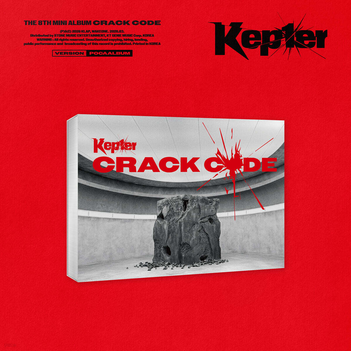 [PRE-ORDER] Kep1er - 8th Mini Album CRACK CODE (POCAALBUM Ver.) Kep1er  DKshop