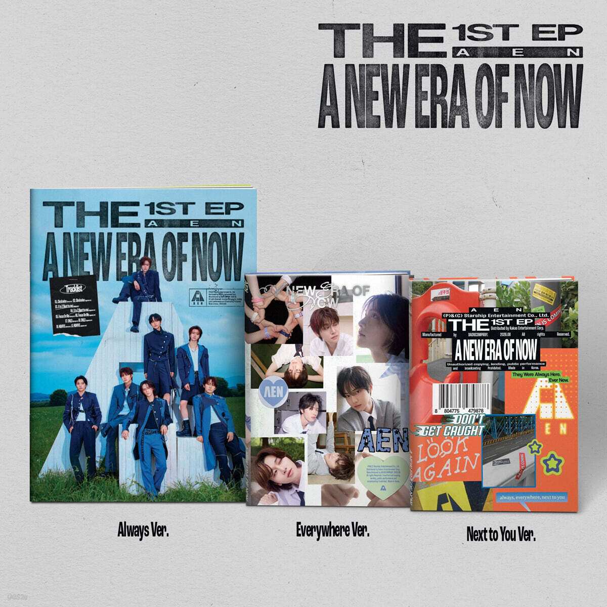 [PRE-ORDER] AEN - THE 1ST EP A NEW ERA OF NOW AEN  DKshop