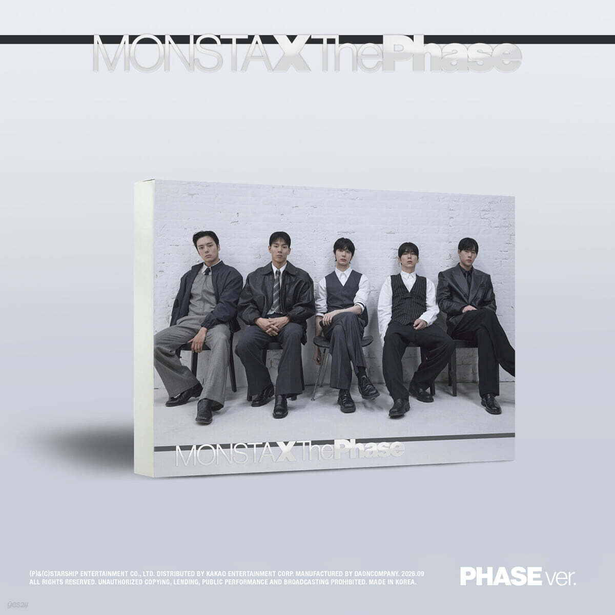 [PRE-ORDER] MONSTA X - EP : The Phase MONSTA X  DKshop