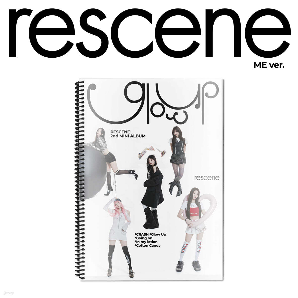 RESCENE - 2nd Mini Album Glow Up RESCENE  DKshop