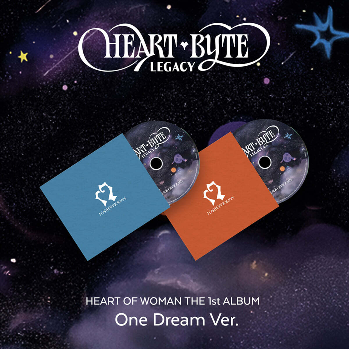 HEART OF WOMAN - 1st Album Heart Byte : LEGACY (One Dream Ver.) HEART OF WOMAN  DKshop