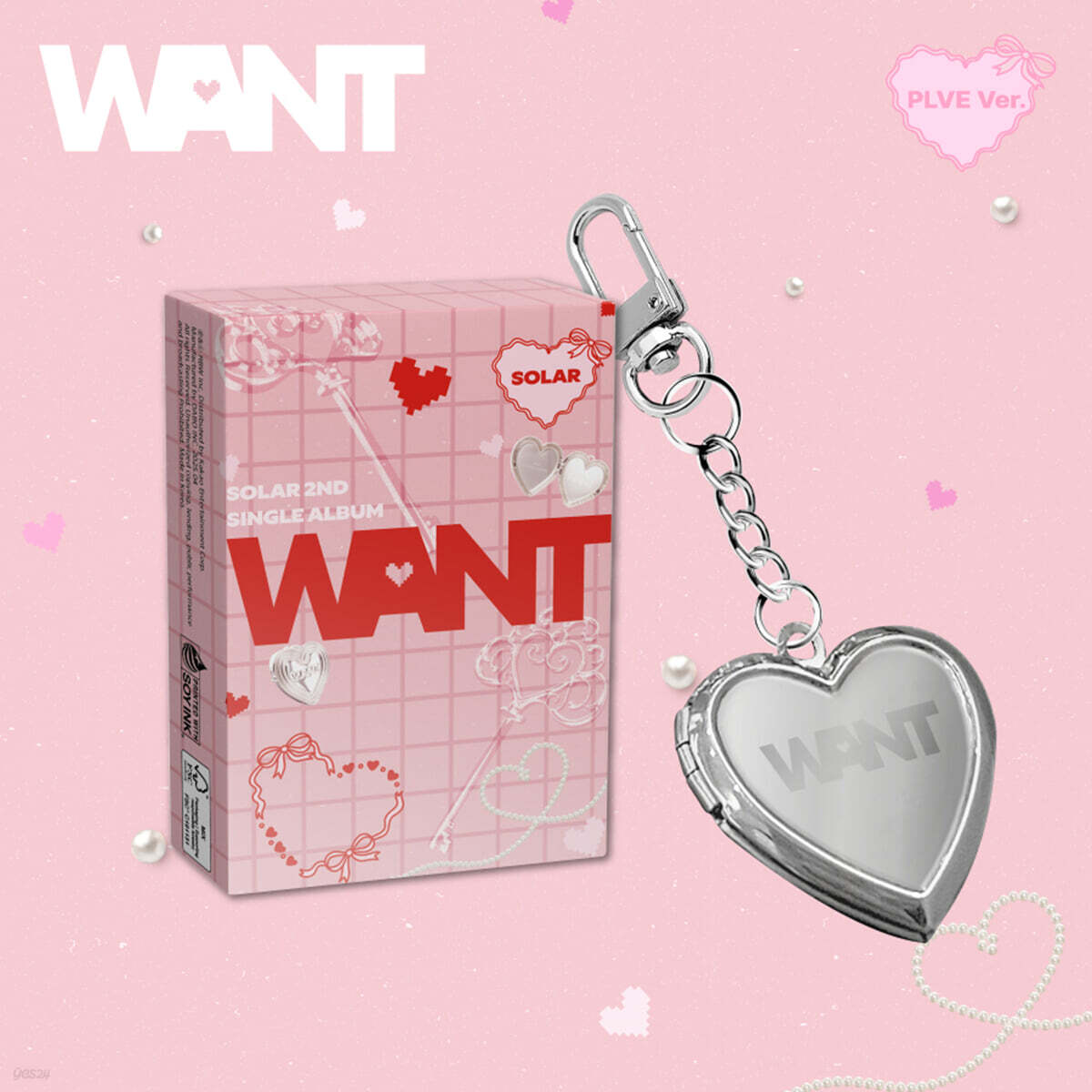 [PRE-ORDER] SOLAR - 2nd Single Album WANT (PLVE Ver.)