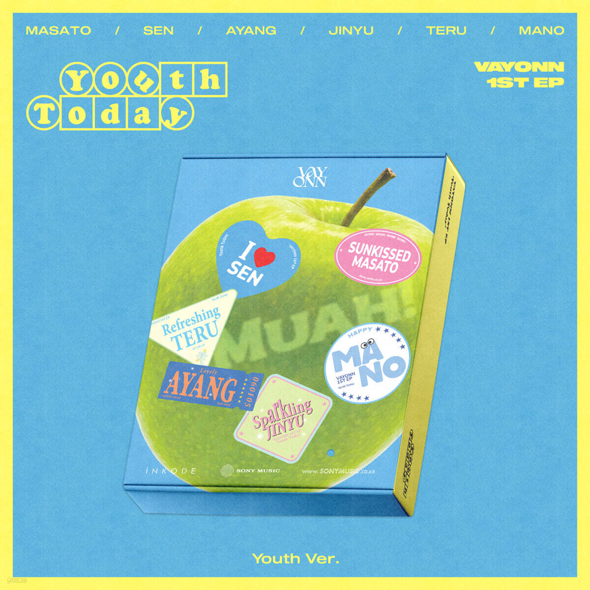 [PRE-ORDER] VAYONN - 1ST EP Youth Today (Youth Ver.) VAYONN  DKshop
