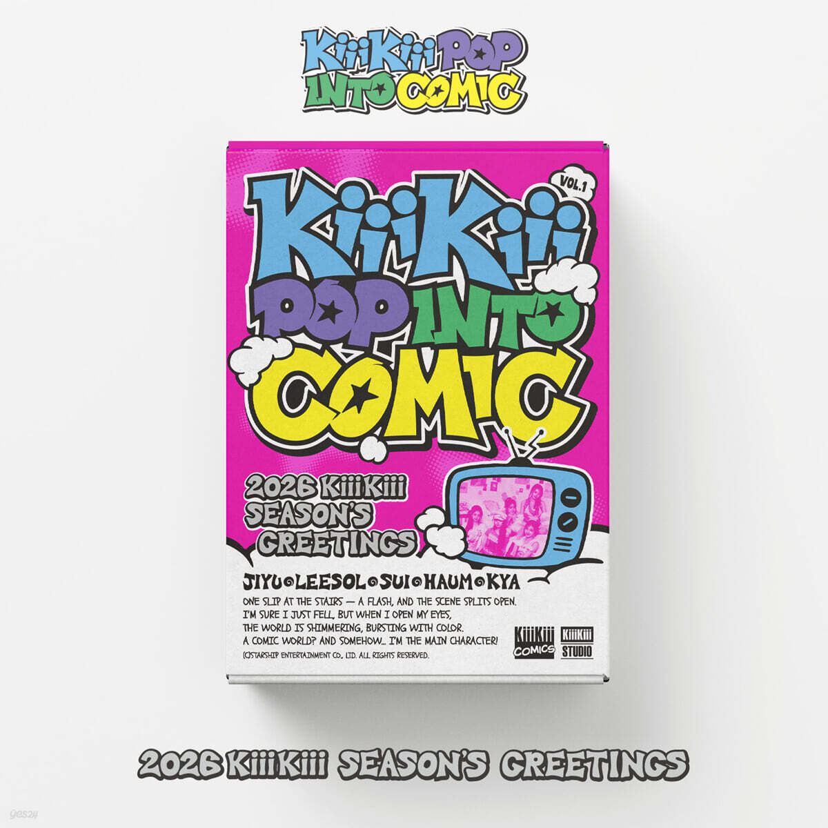 [PRE-ORDER] KiiiKiii - 2026 SEASON'S GREETINGS [KiiiKiii POP INTO COMIC] KiiiKiii  DKshop