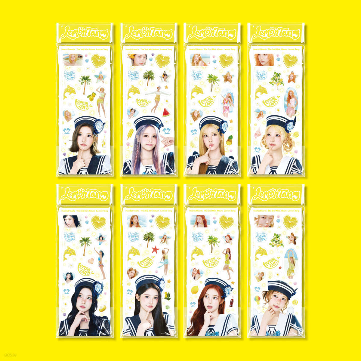 [PRE-ORDER] Hearts2Hearts - 2nd Mini Album Lemon Tang (Sticker Ver.) (Random Ver.) Hearts2Hearts  DKshop