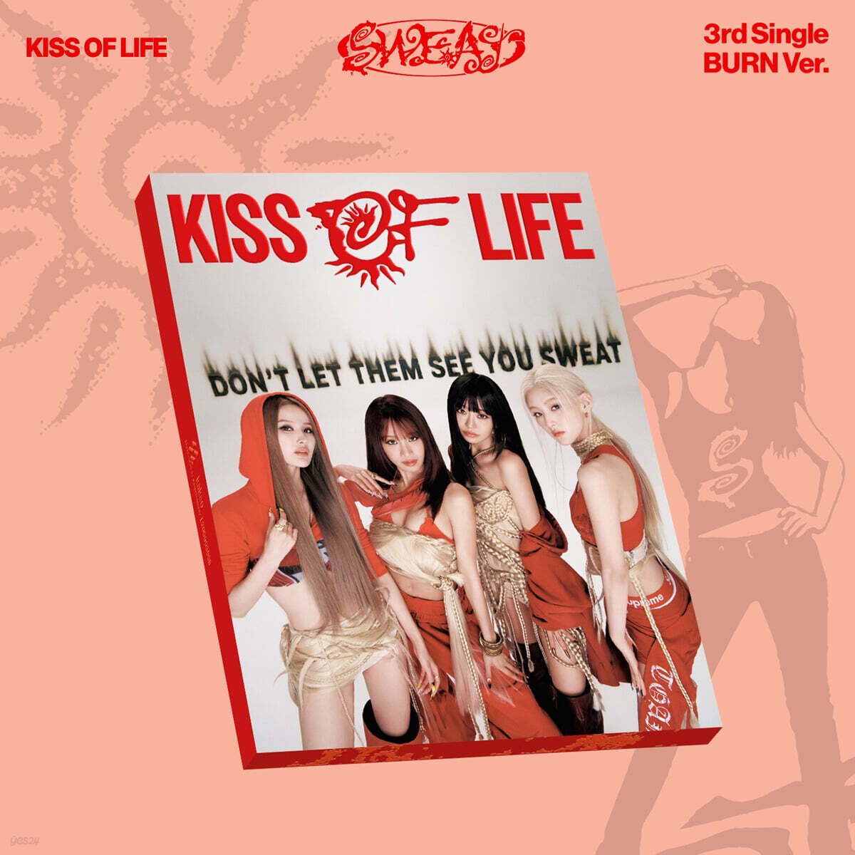 [PRE-ORDER] KISS OF LIFE - 3rd Single Album SWEAT (BURN VER.) KISS OF LIFE  DKshop