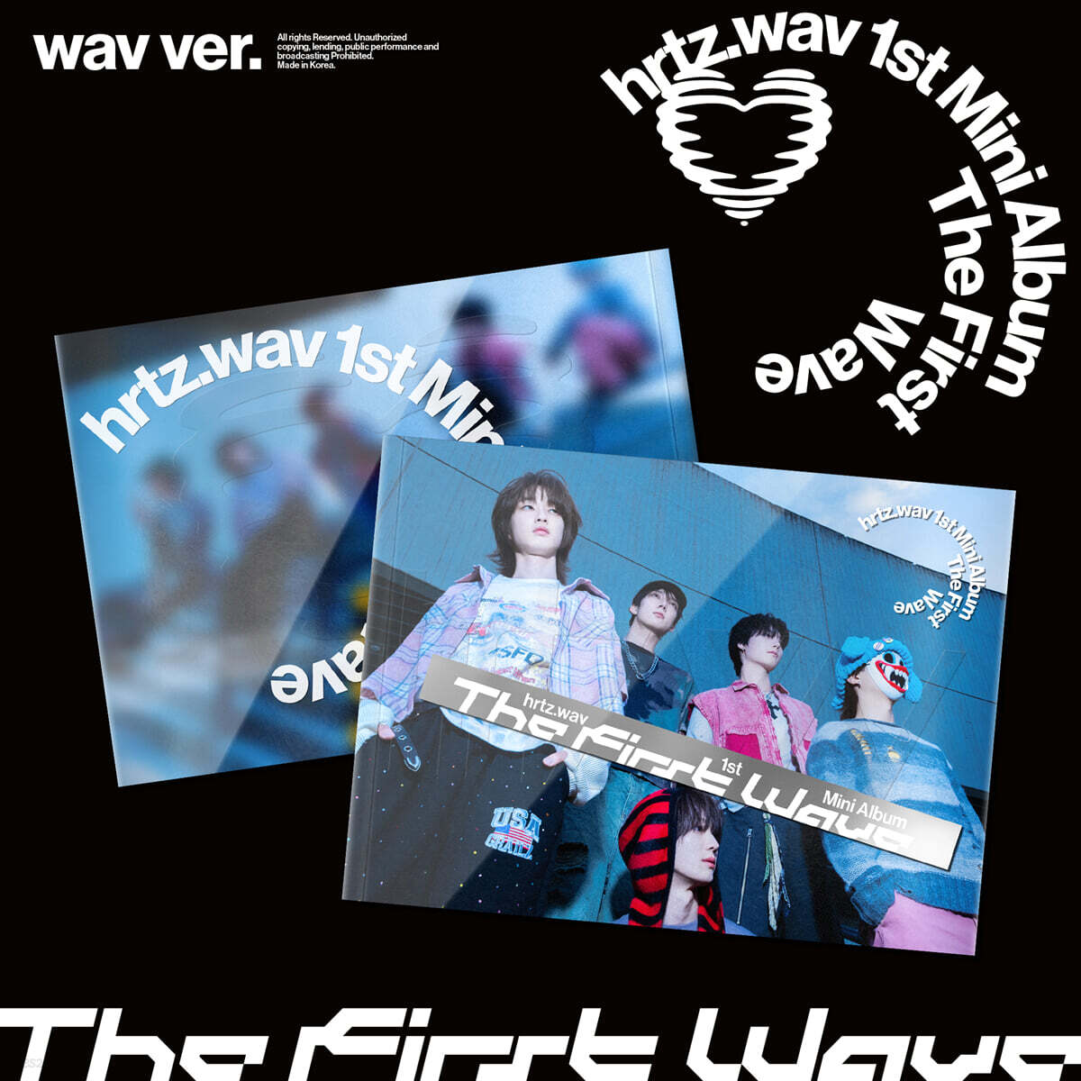 [PRE-ORDER] hrtz.wav - 1st Mini Album The First Wave hrtz.wav  DKshop