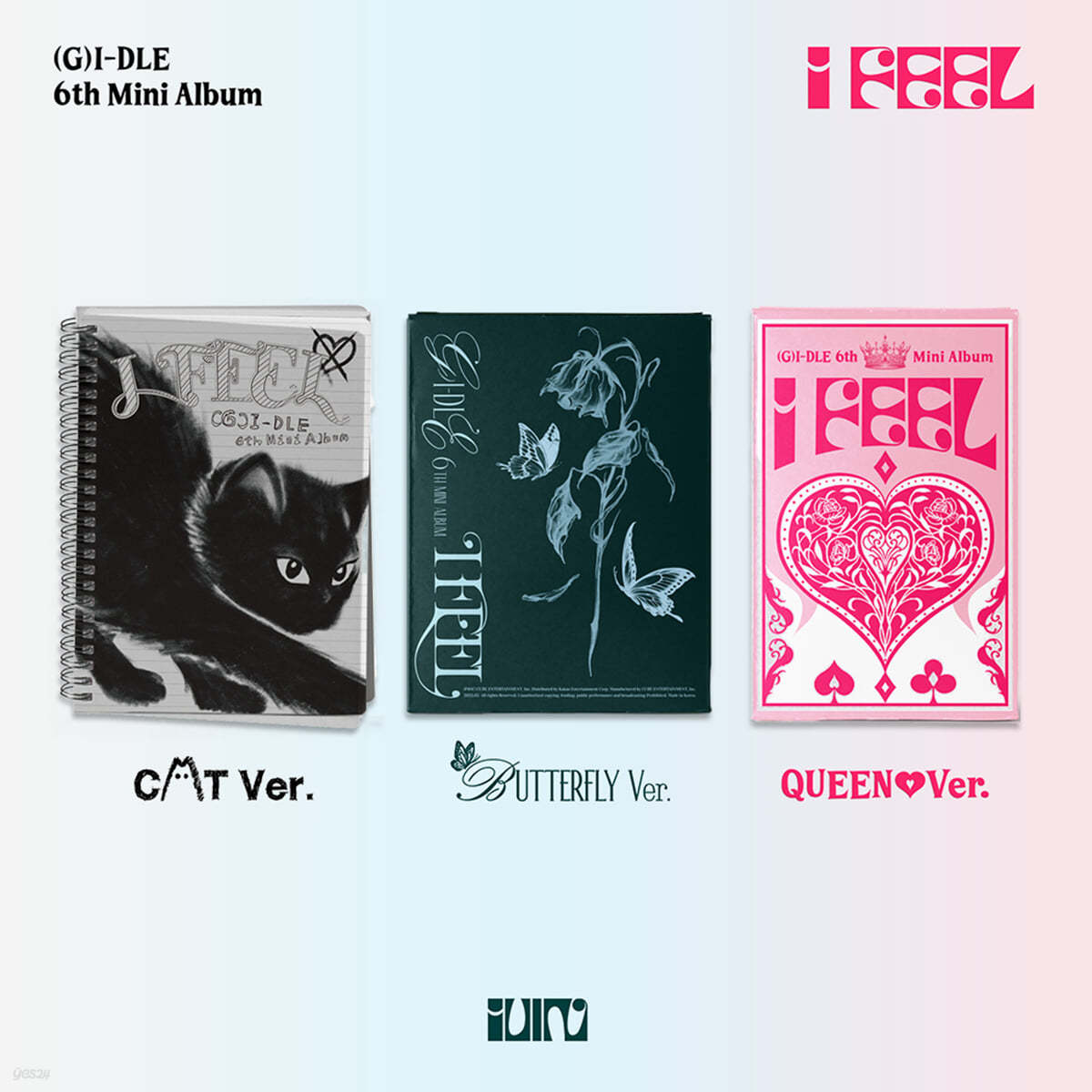 G)I-DLE I FEEL 6th Mini Album CD+Photo Book+PC+Pre-Order BRAND NEW GIDLE  G-IDLE