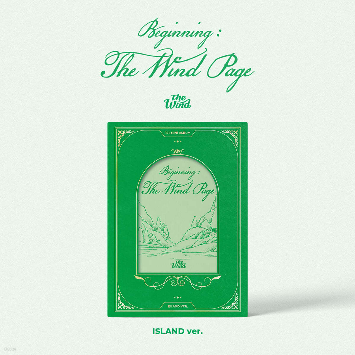 The Wind - 1st Mini Album Beginning : The Wind Page (ISLAND ver.) | DKshop