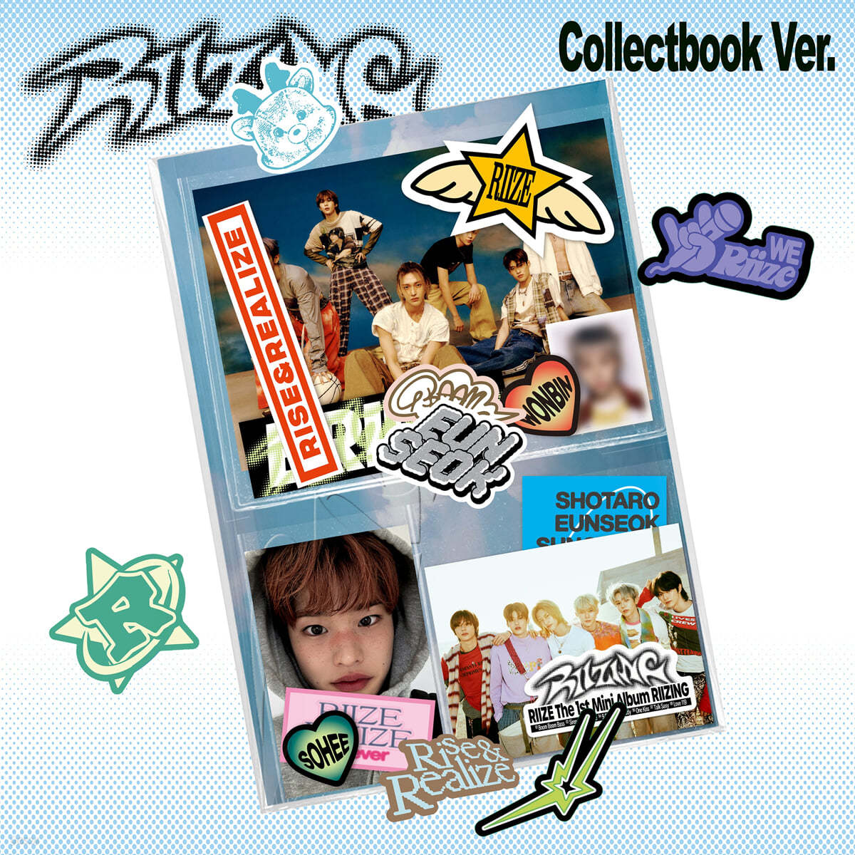 RIIZE - 1st Mini Album RIIZING (Collect Book Ver.)