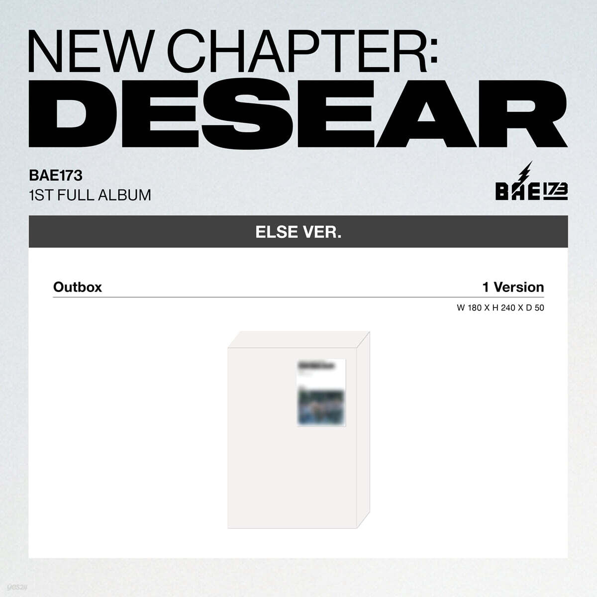 BAE173 - 1st Full Album NEW CHAPTER : DESEAR (DESEAR Ver.) (EVER Ver.) BAE173  DKshop