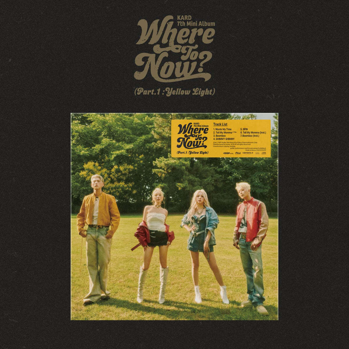 KARD - 7th Mini Album Where To Now? (Part.1 : Yellow Light)