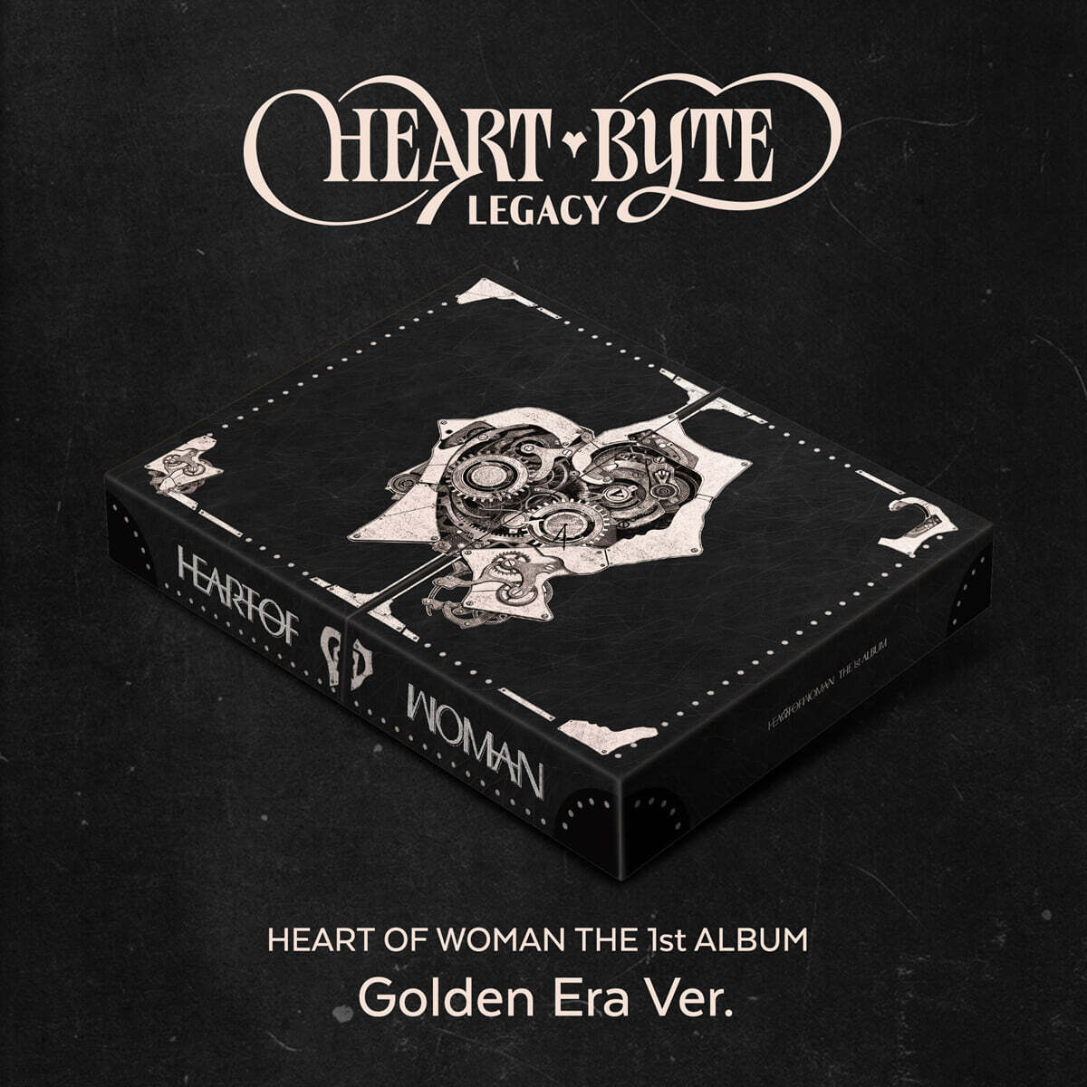 HEART OF WOMAN - 1st Album Heart Byte : LEGACY (Golden Era Ver.) HEART OF WOMAN  DKshop