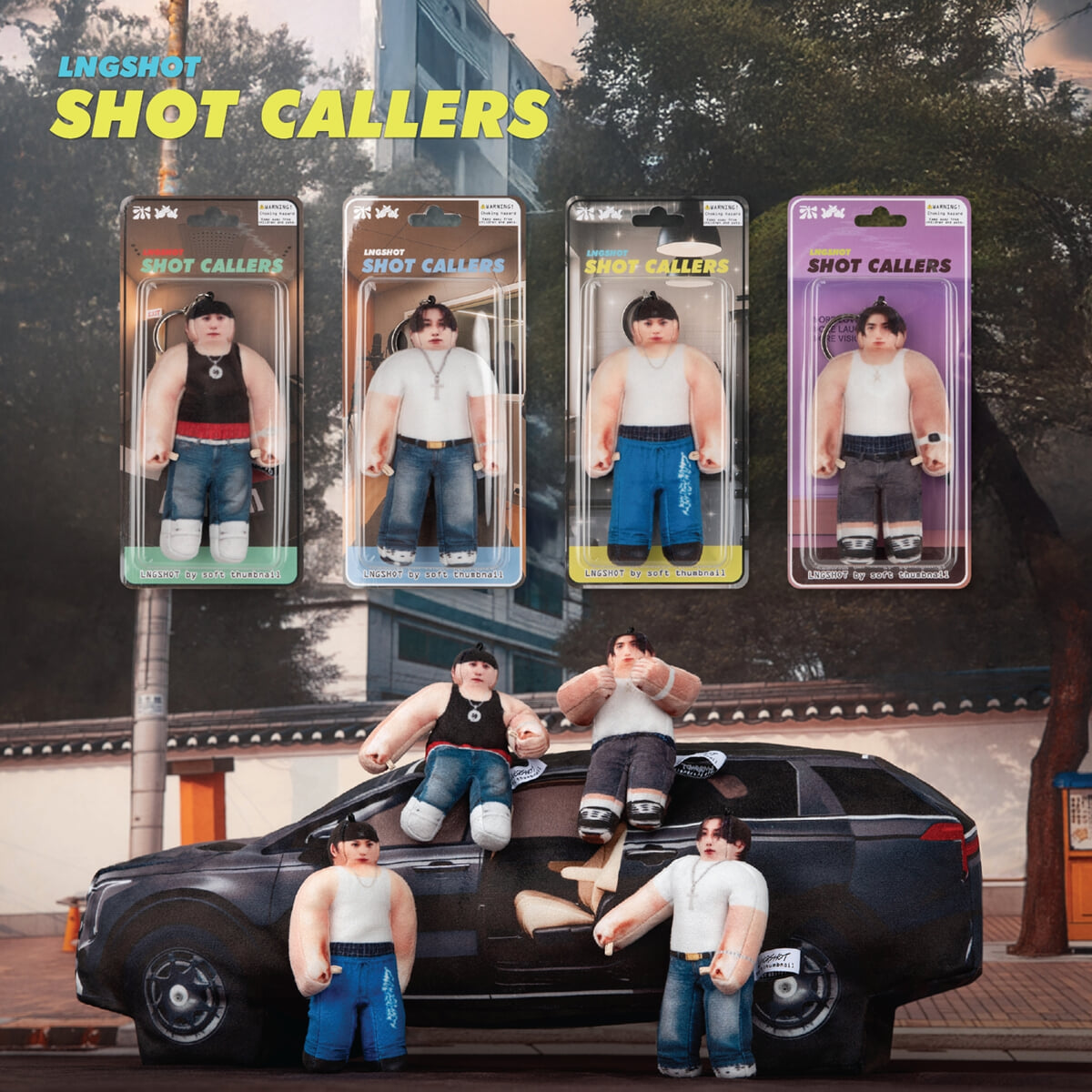 [PRE-ORDER] LNGSHOT - EP : SHOT CALLERS (Character Ver.) (Random Ver.) LNGSHOT  DKshop