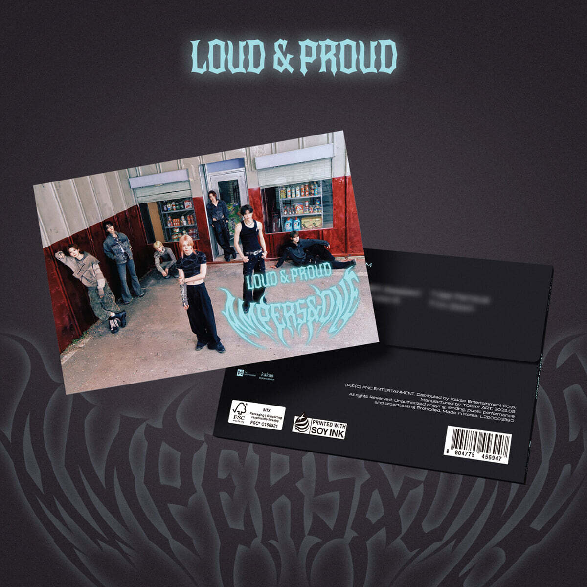 [PRE-ORDER] AMPERS&ONE - 3rd Mini Album LOUD & PROUD (POSTCARD Ver.) AMPERS&ONE  DKshop