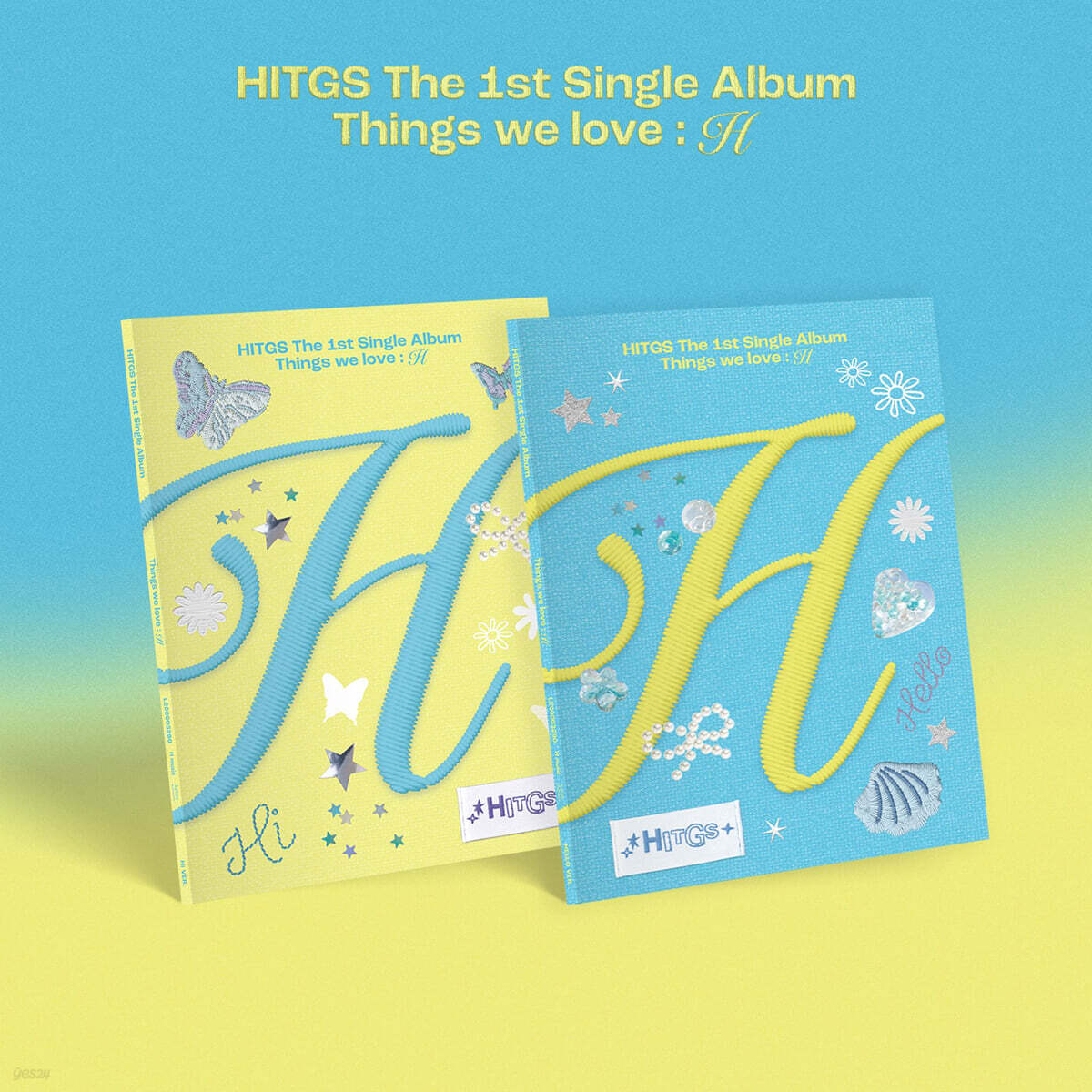 HITGS - 1st Single Album Things we love : H (Random Ver.) KATSEYE  DKshop