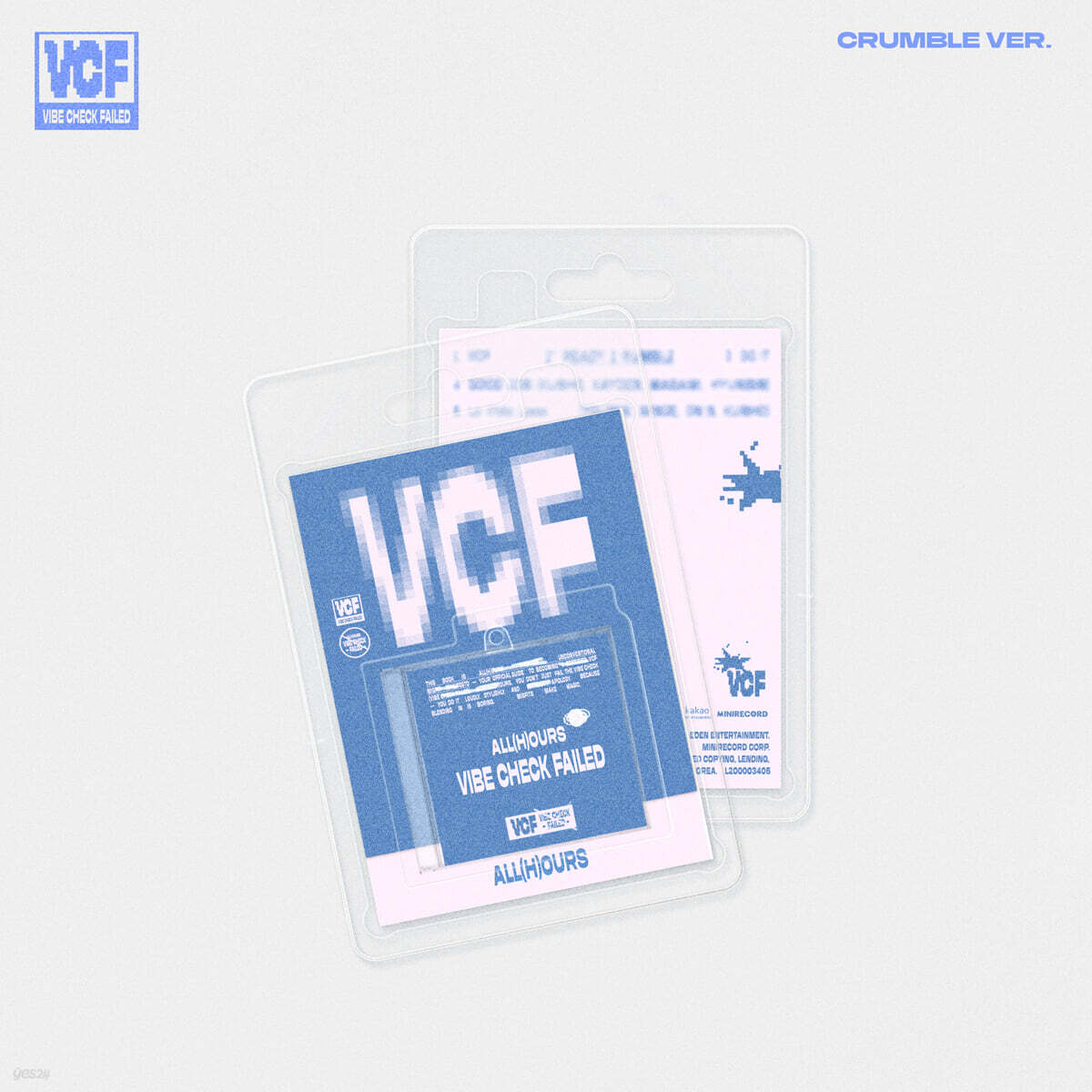 ALL(H)OURS - 4th Mini Album VCF (CRUMBLE Ver.) ALL(H)OURS  DKshop