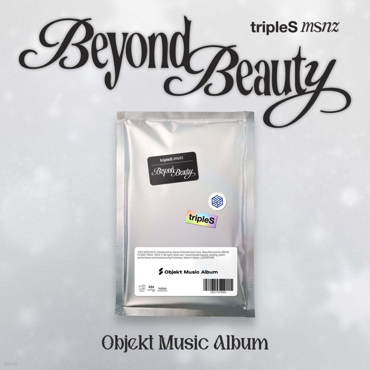 [PRE-ORDER] tripleS - msnz 1st Mini Album Beyond Beauty (Objekt Music Album Ver.) tripleS  DKshop