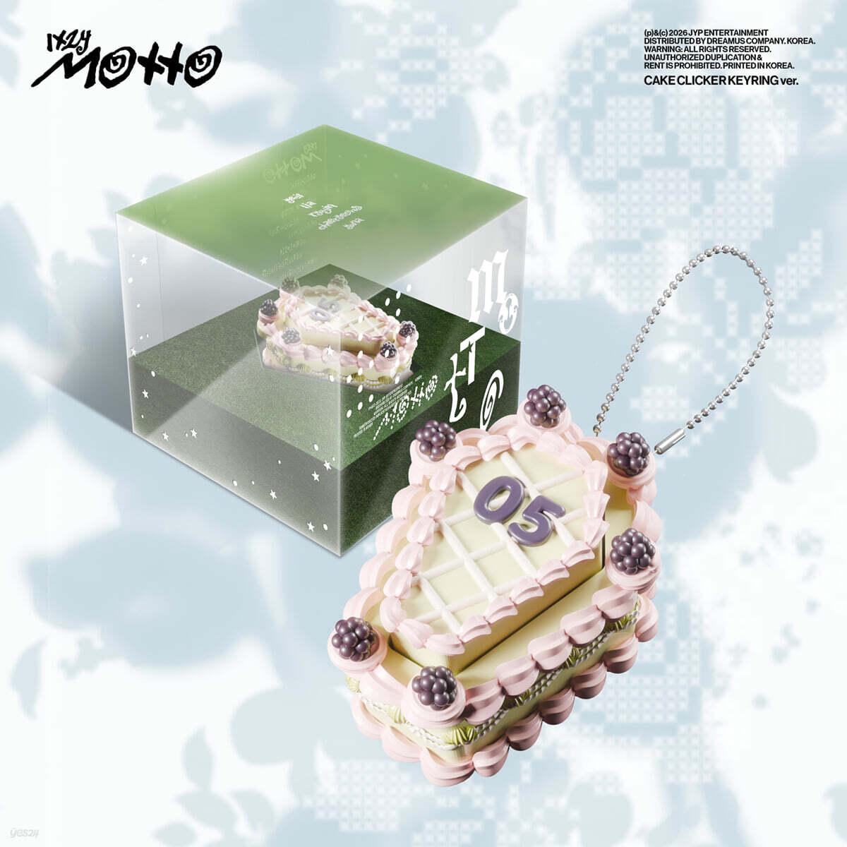 [PRE-ORDER] ITZY - 12th Mini Album Motto (CAKE CLICKER KEYRING Ver.) ITZY  DKshop