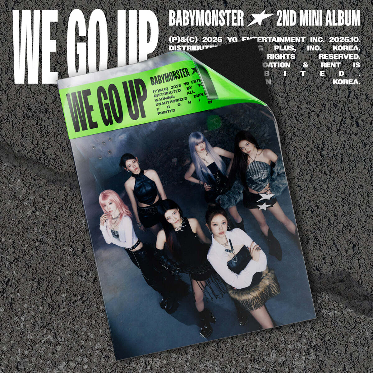 [PRE-ORDER] BABYMONSTER - 2nd Mini Album WE GO UP BABYMONSTER  DKshop