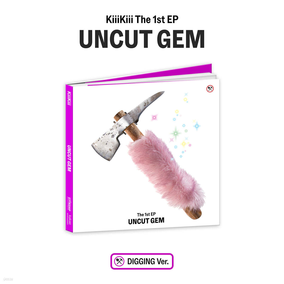 [PRE-ORDER] KiiiKiii - 1st Mini Album UNCUT GEM (DIGGING Ver.)