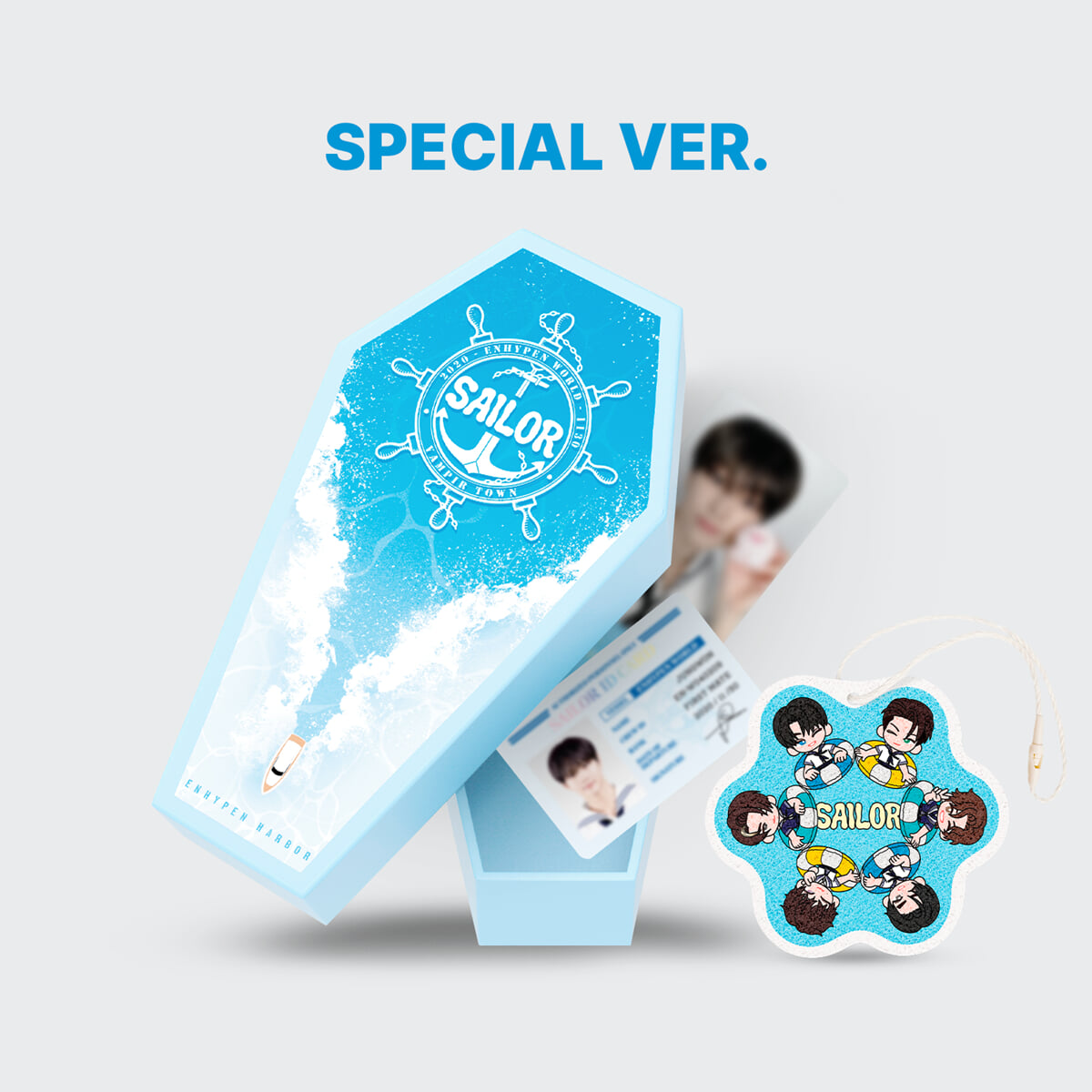 [PRE-ORDER] ENHYPEN - WORLD COUPON CARD COLLECTION (SAILOR) (SPECIAL Ver.) ENHYPEN  DKshop
