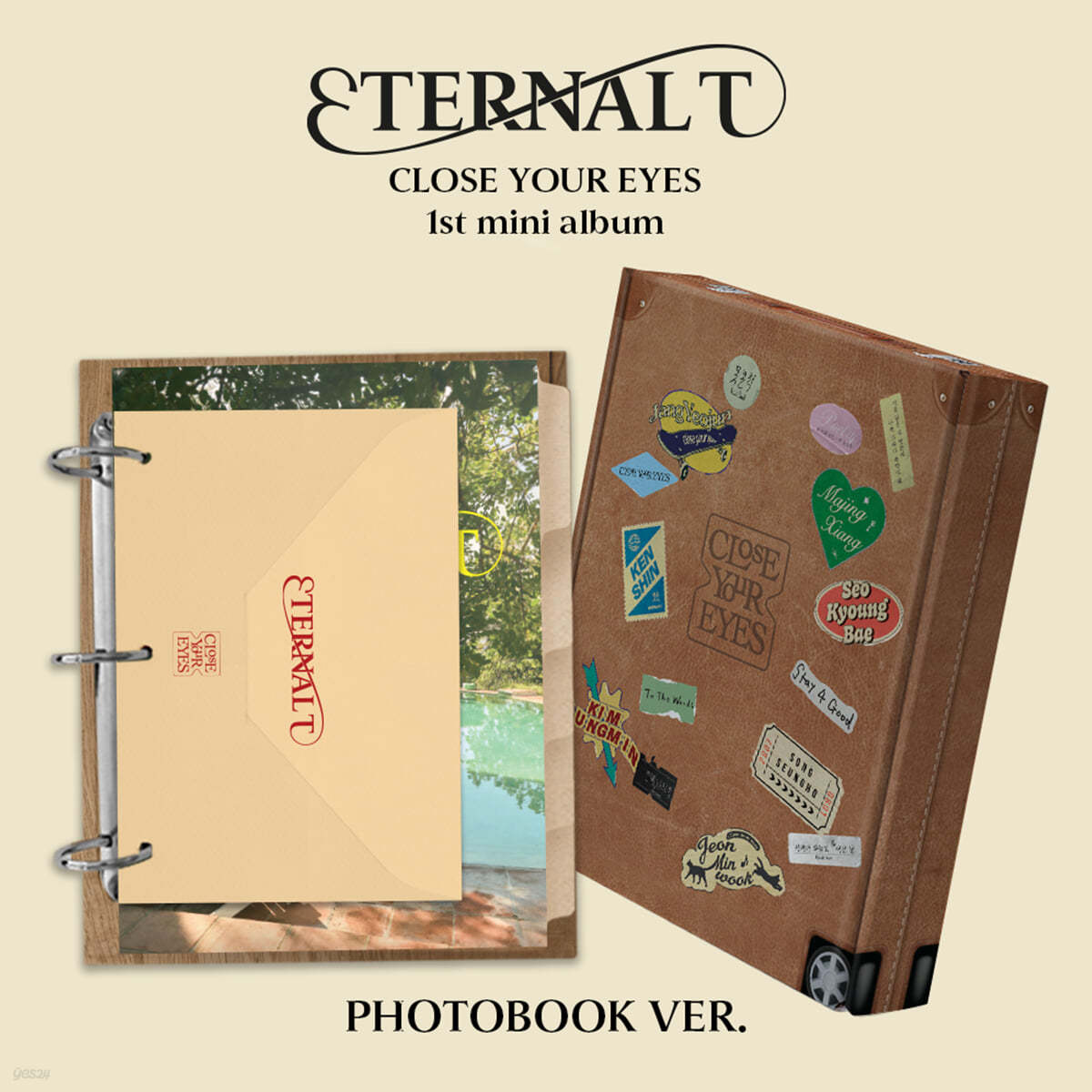 [PRE-ORDER] CLOSE YOUR EYES - 1st Mini Album ETERNALT (PHOTOBOOK Ver.)