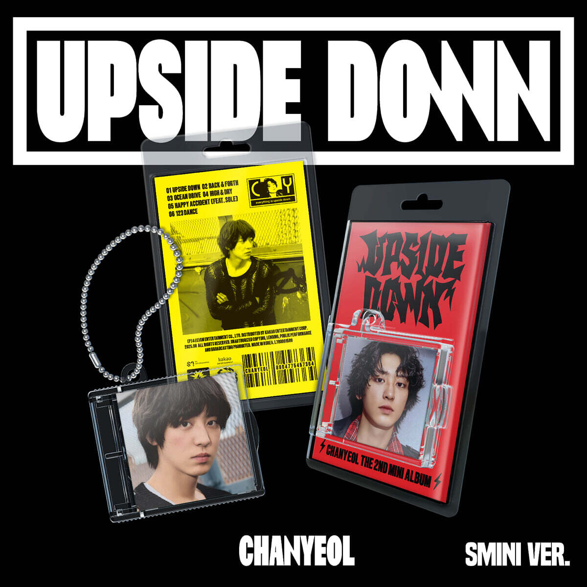 [PRE-ORDER] CHANYEOL - 2nd Mini Album Upside Down (SMini Ver.) (Random Ver.) EXO  DKshop