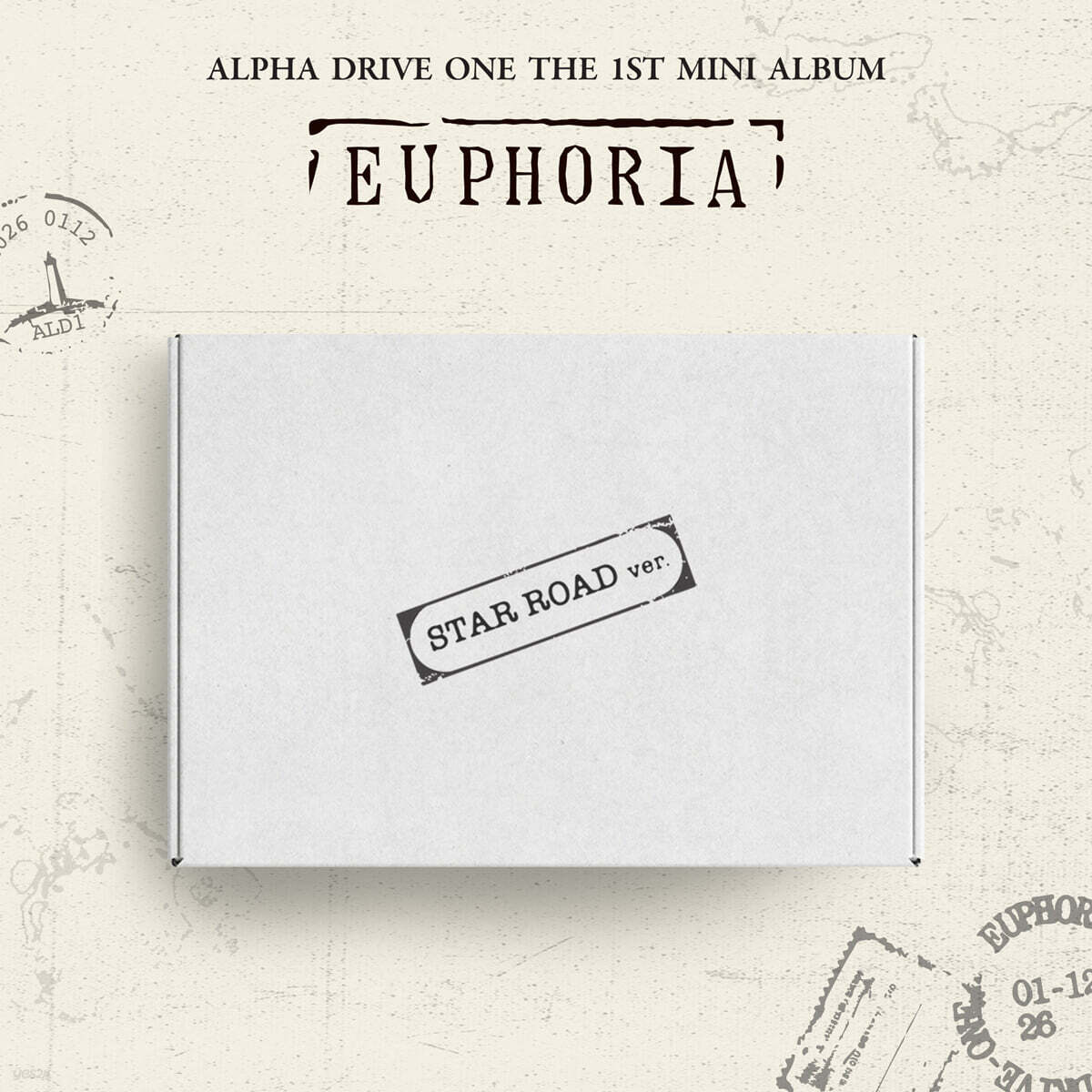 [PRE-ORDER] ALPHA DRIVE ONE - 1st Mini Album EUPHORIA (STAR ROAD Ver.) ALPHA DRIVE ONE  DKshop