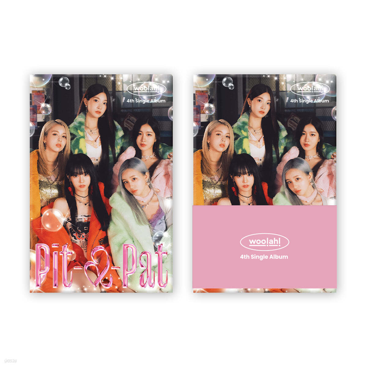 woo!ah! - 4th Single Album Pit-a-Pat (Poca Ver.) | DKshop