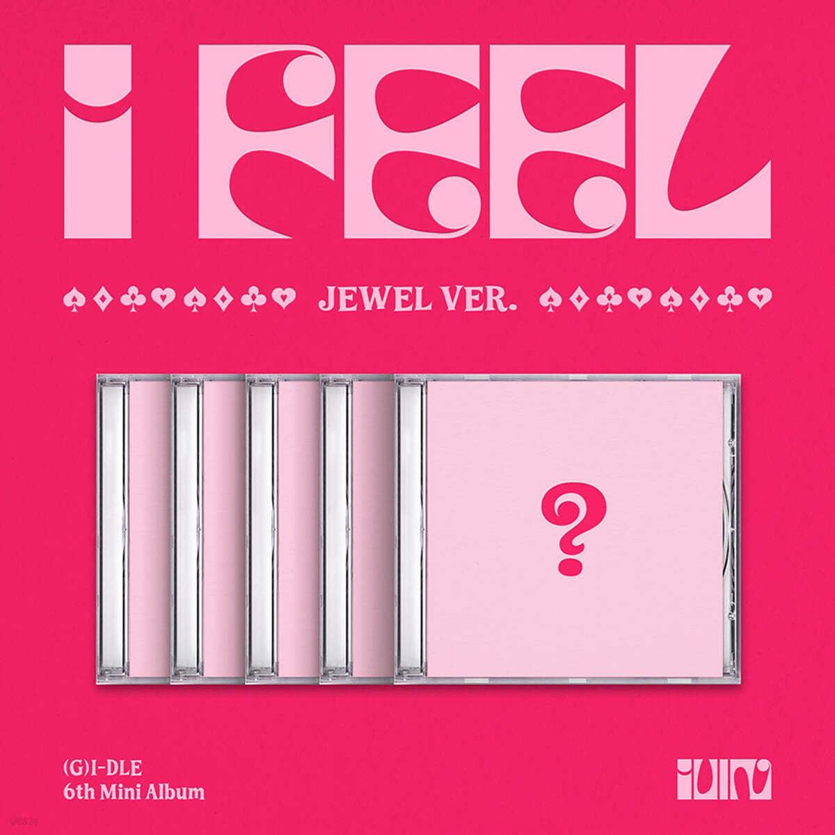 (G)I-DLE - The 6th Mini Album I Feel (Jewel Ver.) (Random Ver.)