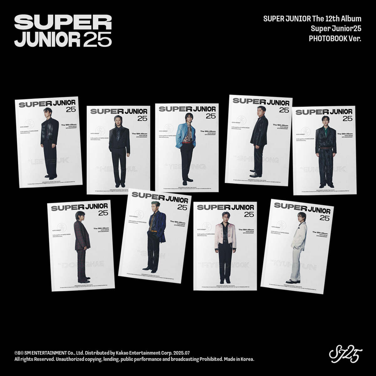 SUPER JUNIOR - 12th Album Super Junior25 (Photobook Ver.) (Random Ver.) SUPER JUNIOR  DKshop