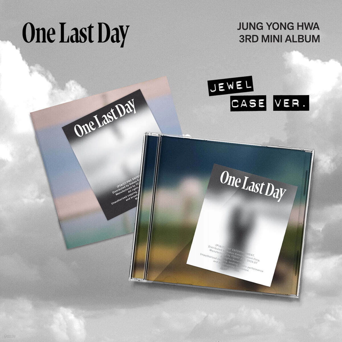 [PRE-ORDER] JUNG YONG HWA - 3rd Mini Album One Last Day (Jewel Case Ver.) (Random Ver.) (Copy) CNBLUE  DKshop