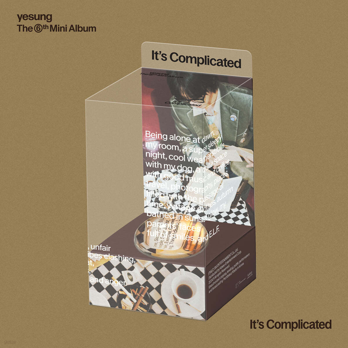 YESUNG - 6th Mini Album It's Complicated (Special Ver.)