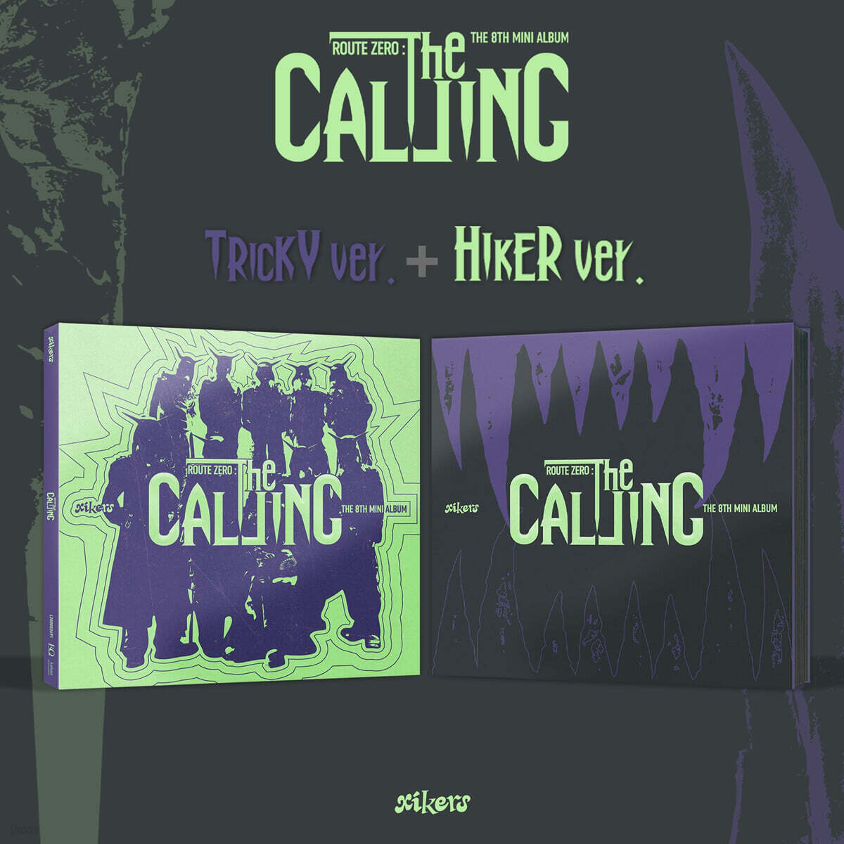 [PRE-ORDER] xikers - 8th Mini Album ROUTE ZERO : The CALLING xikers  DKshop