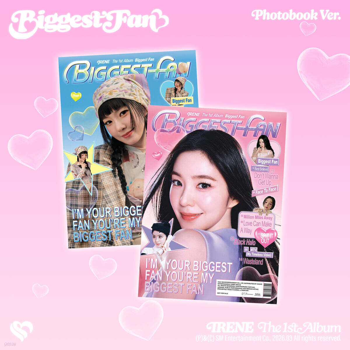 [PRE-ORDER] IRENE - 1st Album Biggest Fan (Photobook Ver.) Red Velvet  DKshop