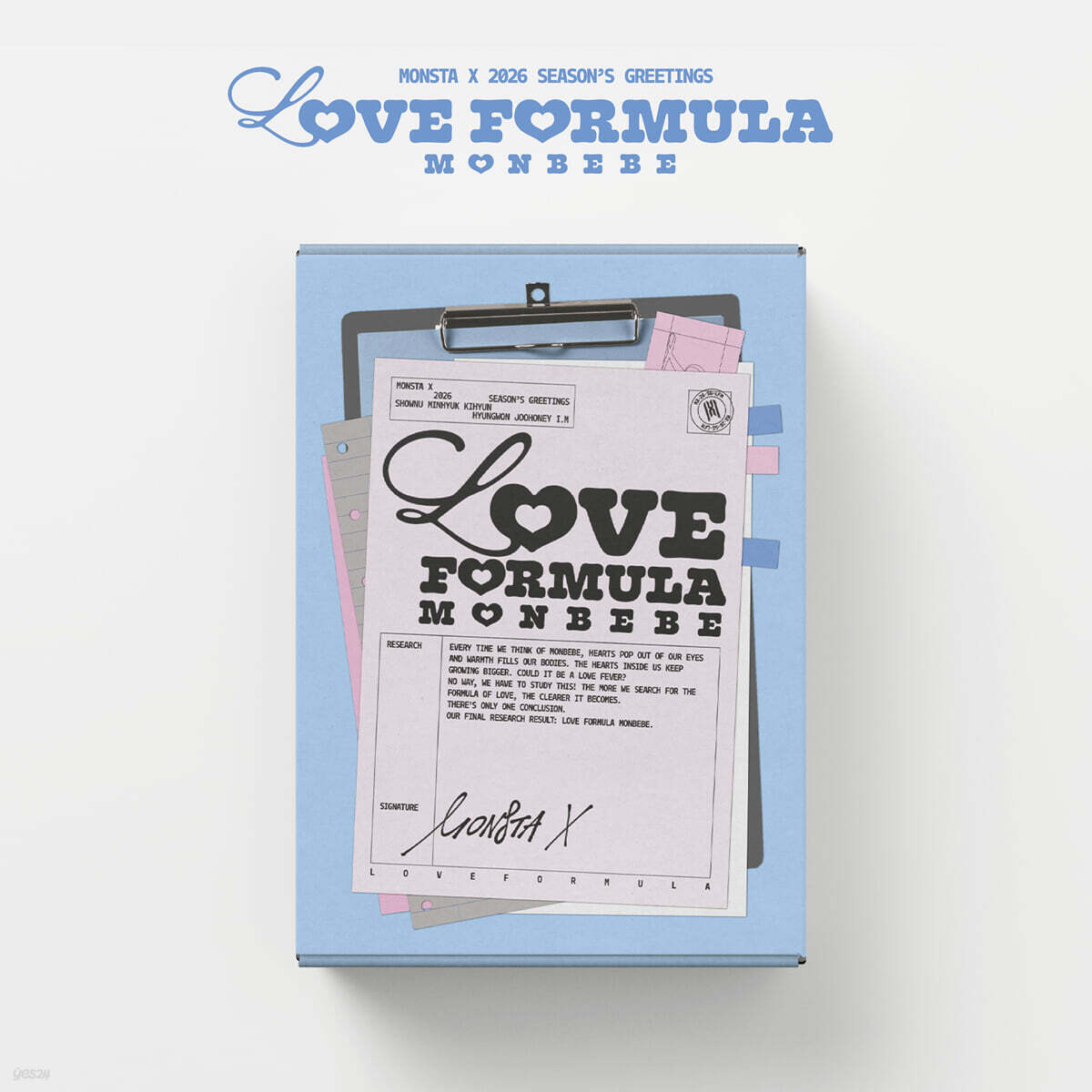 [PRE-ORDER] MONSTA X - 2026 SEASON'S GREETINGS  [LOVE FORMULA MONBEBE] MONSTA X  DKshop