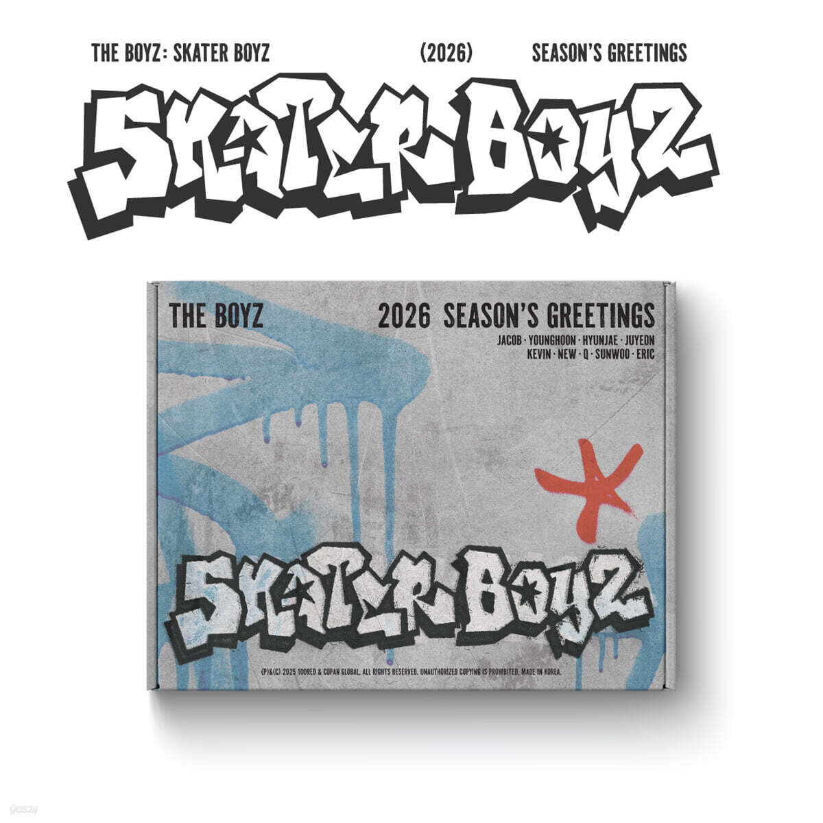 [PRE-ORDER] THE BOYZ - 2026 SEASON'S GREETINGS [THE BOYZ : SKATER BOYZ] THE BOYZ  DKshop